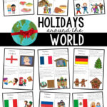 Christmas Around The World Activities And A Freebie! Pertaining To Christmas Celebrations Around The World Worksheets
