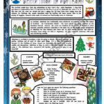 Christmas Around The World   Part 5   Scotland (B&W Version For Christmas Celebrations Around The World Worksheets