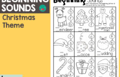 Christmas Beginning Sounds - Worksheets Library in Christmas Beginning Sounds Worksheets