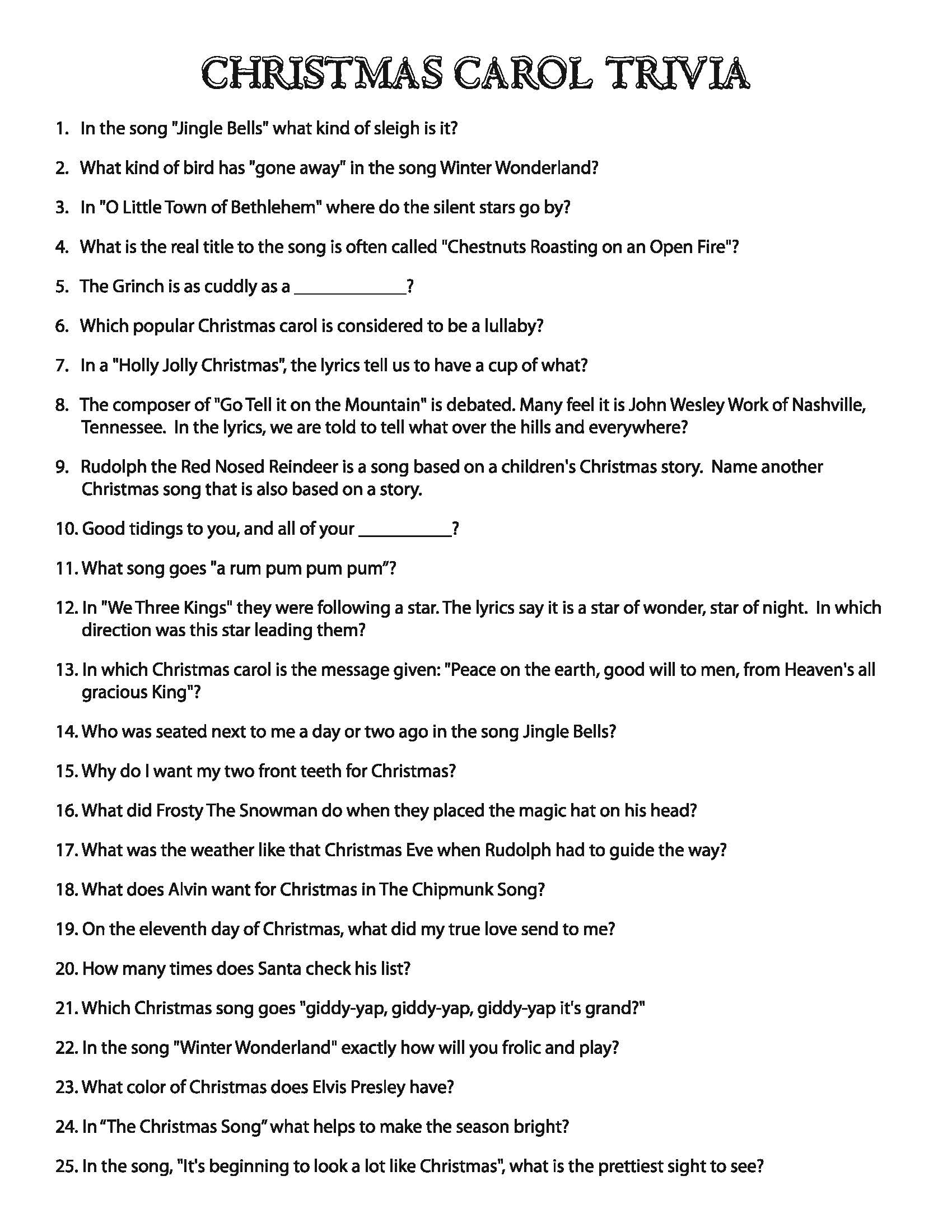 Christmas Carol Puzzles – The Button-Down Mind throughout Christmas Carol Brain Teasers Worksheets