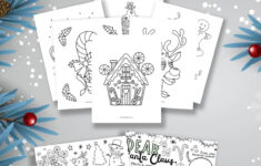 Christmas Coloring Activities For Kids – Free Printable inside Fun Christmas Worksheets For Kids