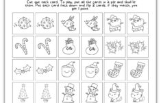 Christmas Coloring Activities For Kids - Free Printable regarding A Christmas Memory Worksheets Answers