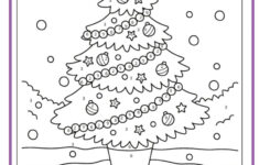 Christmas Colornumber Pages pertaining to Color By Number Math Christmas Worksheets