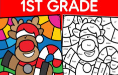 Christmas Colorsight Words First Grade | Madeteachers regarding Christmas Color By Word Worksheets