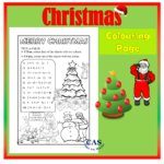Christmas Colouring Page Freebie | Order Of Operations | Bodmas In Christmas Order Of Operations Worksheets