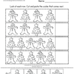 Christmas Cookie Patterns Worksheet   Free Printable, Digital, & Pdf In Christmas Pattern Worksheets For Preschoolers