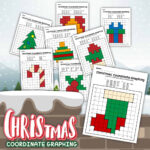 Christmas Coordinate Graphing Worksheets, Free! Intended For Ugly Christmas Sweater Plotting Grid Worksheets