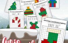 Christmas Coordinate Graphing Worksheets, Free! intended for Ugly Christmas Sweater Plotting Grid Worksheets