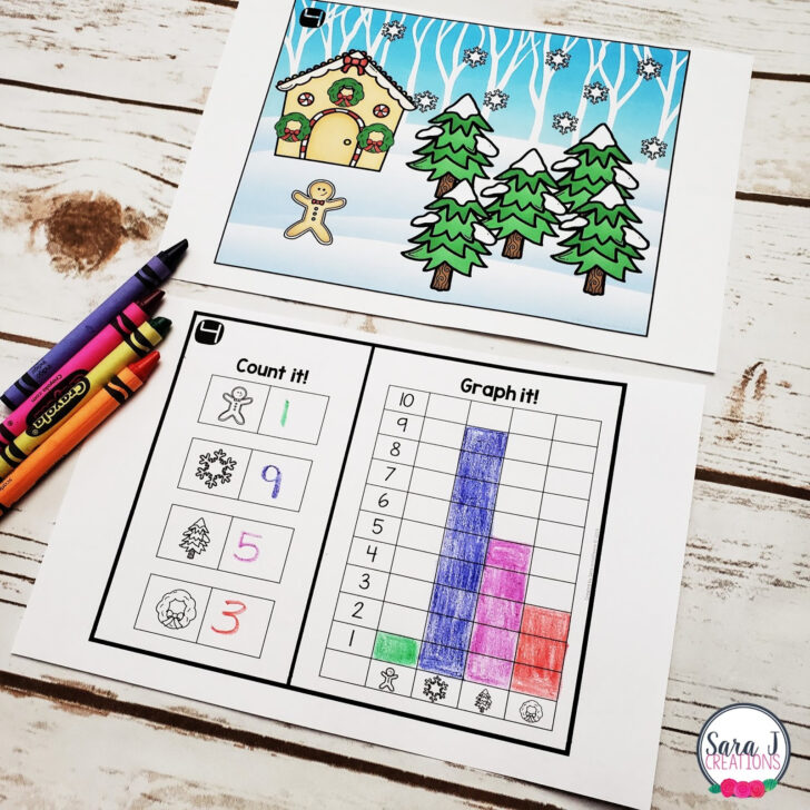Christmas Bar Graph Worksheets