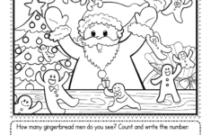 Christmas Counting Worksheet - Free Printable, Digital, &amp; Pdf within Christmas Worksheets For Primary