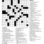 Christmas Crossword Puzzle 2018   Karen Kavett With Christmas Crossword Puzzle Worksheets Answers