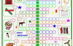 Christmas : Crossword Puzzle With A…: English Esl Worksheets Pdf &amp; Doc regarding Christmas Crossword Puzzle Worksheets Answer Key