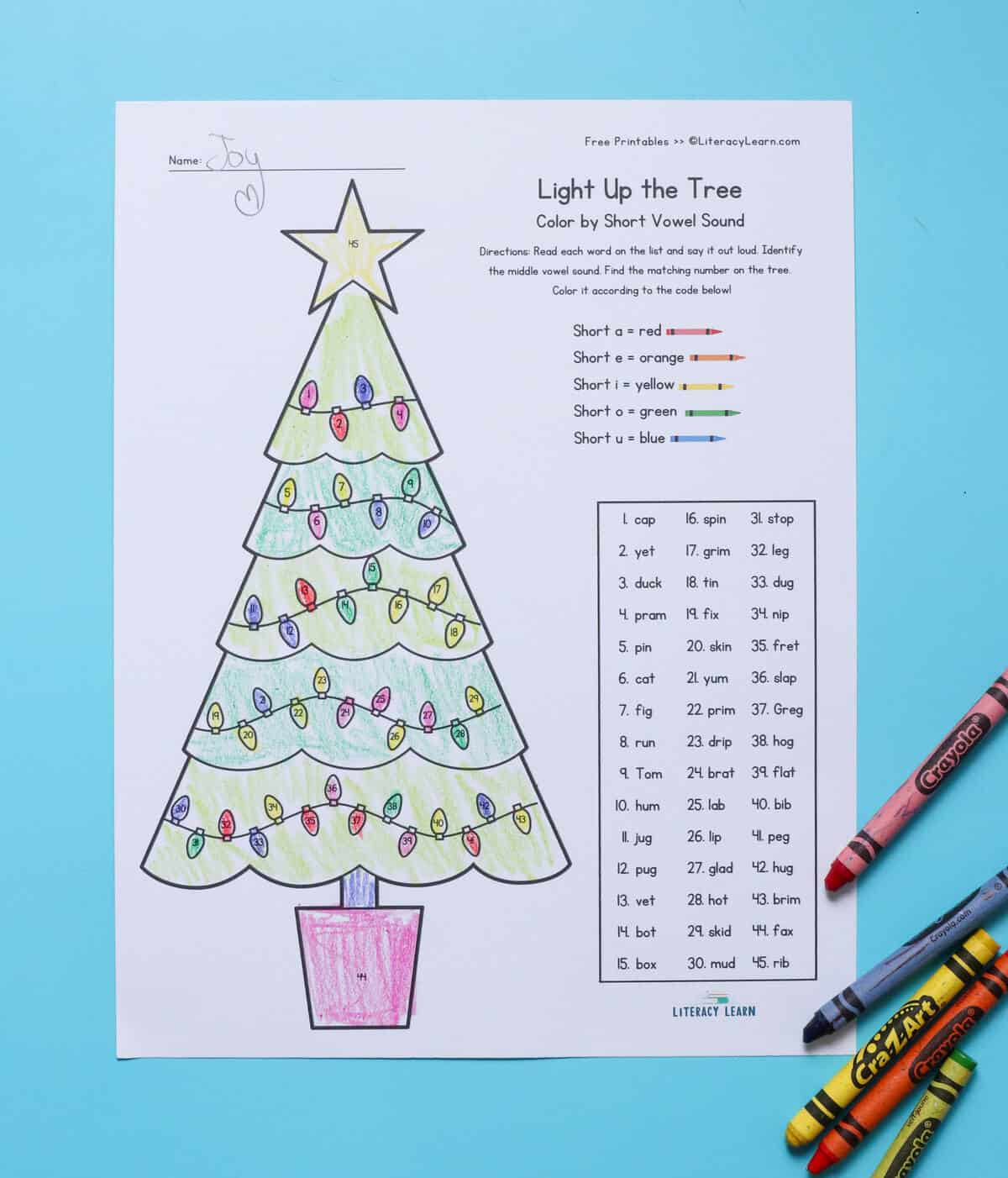 Christmas Cvc Worksheets For Kindergarten - Free Printables with Christmas Cvc Worksheets For Kindergarten