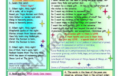 Christmas - Esl Worksheettmk939 within What Does Christmas Mean To You Worksheets