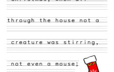 Christmas Handwriting Bundle ~ Inside Our Normal regarding Christmas Cursive Writing Worksheets