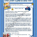 Christmas In Australia   Esl Worksheetikebana Within Christmas In Australia Worksheets