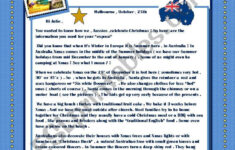 Christmas In Australia - Esl Worksheetikebana within Christmas in Australia Worksheets