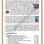 Christmas In Australia With Key   Esl Worksheetsaskat3 In Christmas In Australia Worksheets