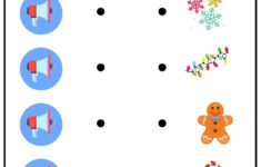 Christmas Interactive Worksheet Listen And Match The Correct throughout Christmas Matching Worksheets Printable