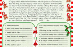 Christmas Is Coming : Christmas Re…: English Esl Worksheets Pdf & Doc inside Christmas Worksheets Reading Comprehension