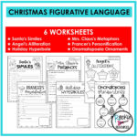 Christmas Literacy Bundle   Rockin Resources Throughout Christmas Figurative Language Worksheets