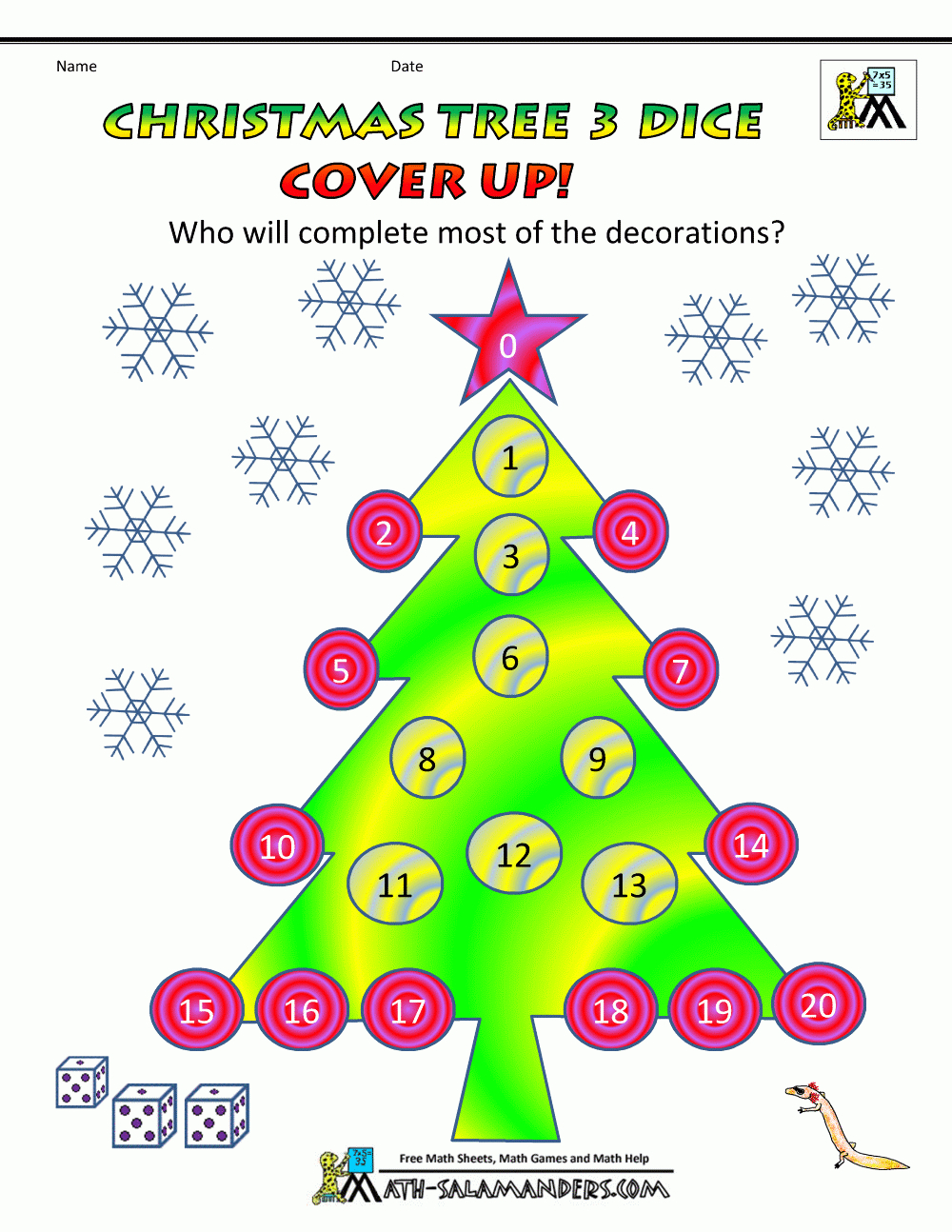 Christmas Math 5Th Grade Worksheets within Christmas Tree Graph Worksheets