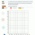 Christmas Math Activities Pertaining To Free Christmas Coordinates Worksheets