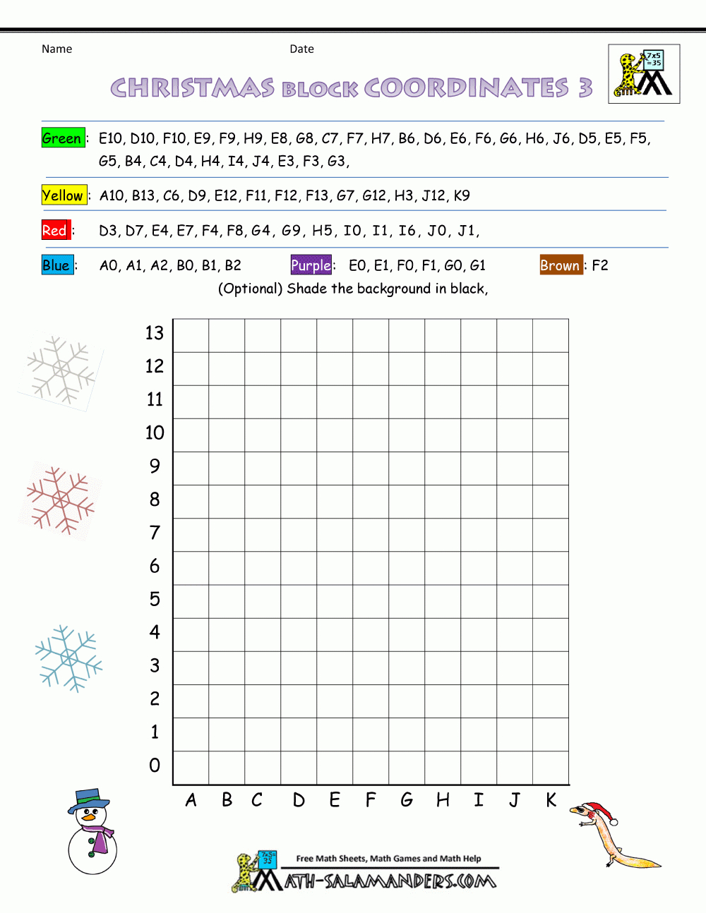 Christmas Math Activities with Christmas Fun Math Worksheets