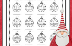 Christmas Math Worksheets | Christmas Multiplication And Division within Christmas Math Worksheets Division