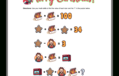 Christmas Math Worksheets For K-8—Printable With Answers — Mashup Math pertaining to Christmas Shopping Math Worksheets
