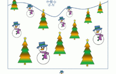 Christmas Math Worksheets For Kindergarten for Fun Christmas Worksheets For 1st Grade