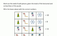 Christmas Math Worksheets intended for Printable Christmas Math Worksheets