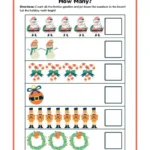 Christmas Math Worksheets   K12 Math Worksheets Inside Christmas Kindergarten Math Worksheets