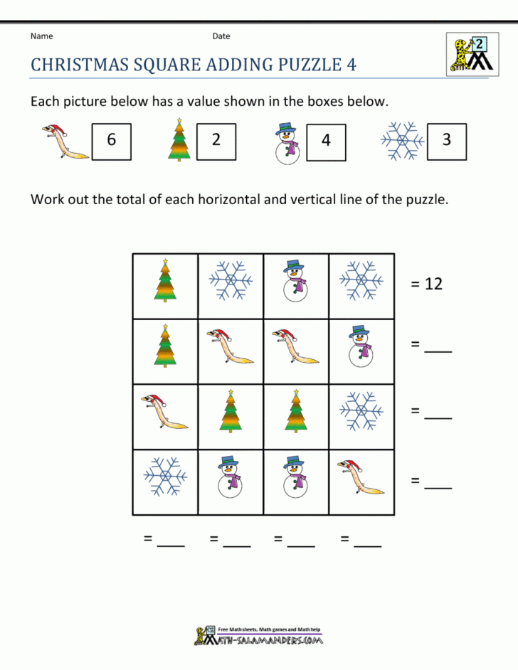 Christmas Maths Year 6 Worksheets Christmas Maths Year 6 Worksheets