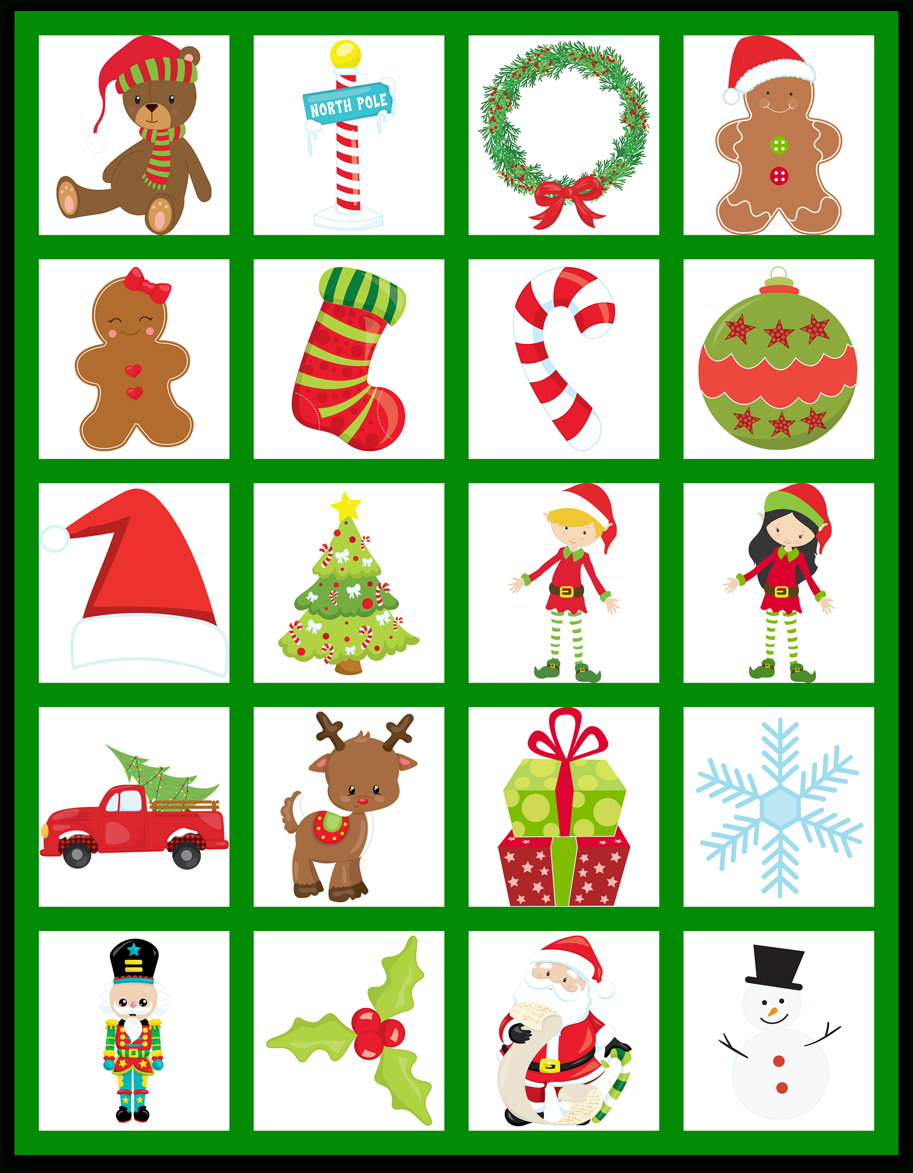 Christmas Memory Game - Free Printable - Extreme Couponing Mom with regard to Free Printable Christmas Matching Worksheets