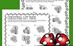 Christmas Money Math - Counting And Adding Coins - Only Passionate regarding Christmas Money Math Worksheets