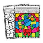 Christmas Multiplication Colornumber Worksheets   Raven Cruz Regarding Christmas Multiplication Coloring Worksheets