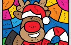 Christmas Multiplication + Division Colorcode Packet for Christmas Multiplication And Division Worksheets