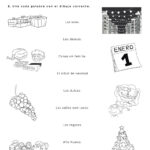 Christmas New Year Esl Worksheets For Kids Pertaining To Christmas Worksheets In Spanish