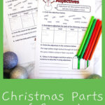 Christmas Parts Of Speech (Grammar) Worksheets  Nouns, Verbs Pertaining To Christmas Parts Of Speech Worksheets