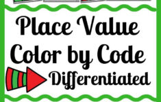Christmas Place Value Worksheets | Colorcode | Differentiated in Christmas Place Value Worksheets