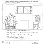 Christmas Prepositions Worksheet   Free Printable, Digital, & Pdf For Christmas Themed Grammar Worksheets