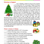 Christmas Reading Comprehension Online Exercise For   Worksheets For Reading Comprehension Worksheets Christmas