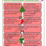 Christmas Riddles For Everyone   Esl Worksheetdturner Inside Christmas Riddles Printable Worksheets