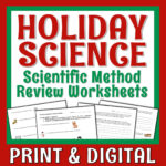 Christmas Science Worksheets: Scientific Method   Flying Colors With Regard To Christmas Science Worksheets Middle School