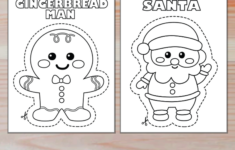 Christmas Scissor Skills | Santa'S Beard &amp; Christmas Characters with Christmas Scissor Skills Worksheets