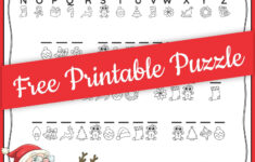 Christmas Secret Code Worksheet - Free Printable - Growing Play inside Free Printable Christmas Secret Code Worksheets