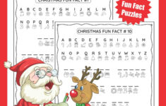 Christmas Secret Code Worksheet - Free Printable - Growing Play throughout Free Printable Christmas Secret Code Worksheets