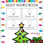 Christmas Sight Word Book With A Freebie   Kindergarten Smarts Inside Christmas Sight Word Worksheets