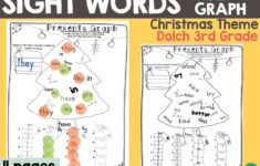 Christmas Sight Words 3Rd Grade with Christmas Sight Words Worksheets